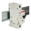 ABB System Pro M Compact S200M Miniature Circuit Breaker, 1-Pole, 3A, Type C, 230V AC, 72V DC, 10kA 2CDS271001R0034 S201M-C3