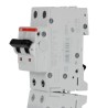 ABB System Pro M Compact S200M Miniature Circuit Breaker, 2-Pole, 10A, Type D, 400V AC, 125V DC 2CDS272001R0101 S202M-D10