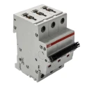 ABB System Pro M Compact S200M Miniature Circuit Breaker 3-Pole 25A Type D 400V AC 12V DC 15kA 2CDS273001R0251 S203M-D25