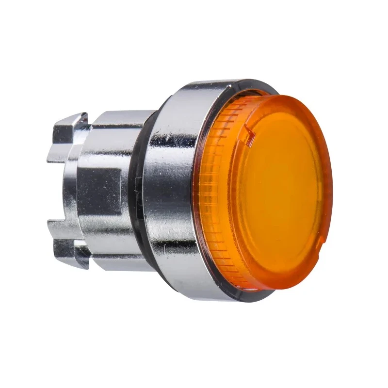 Schneider Electric Harmony XB4 Series Orange Spring Return Push Button Head, 22 mm Cutout, IP69K, IP66 ZB4BW15