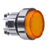 Schneider Electric Harmony XB4 Series Orange Spring Return Push Button Head, 22 mm Cutout, IP69K, IP66 ZB4BW15