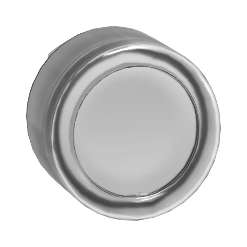 Schneider Electric Harmony XB4 Series White Spring Return Push Button Head, 22 mm Cutout, Metal, IP66 IP67 ZB4BW513