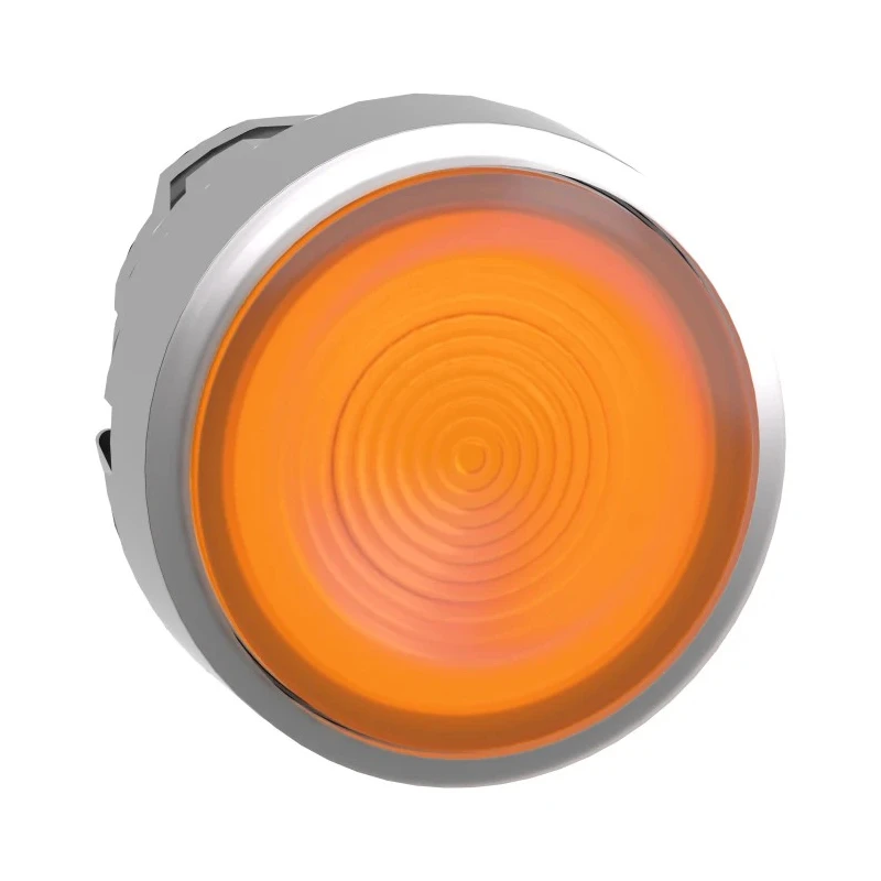 Schneider Electric Harmony XB4 Series Orange Spring Return Push Button Head, 22 mm Cutout, IP69K, IP67, IP66 ZB4BW353S