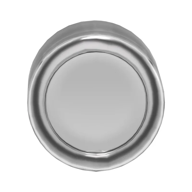 Schneider Electric Harmony XB4 Series White Spring Return Push Button Head, 22 mm Cutout, Metal, IP66 IP67 ZB4BW513