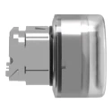 Schneider Electric Harmony XB4 Series White Spring Return Push Button Head, 22 mm Cutout, Metal, IP66 IP67 ZB4BW513