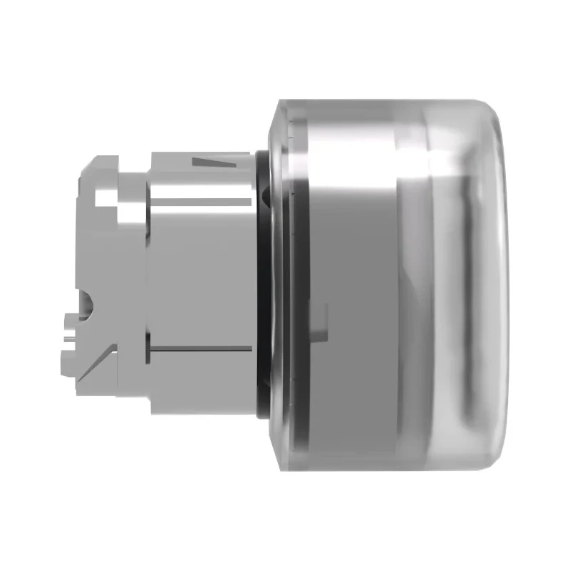 Schneider Electric Harmony XB4 Series White Spring Return Push Button Head, 22 mm Cutout, Metal, IP66 IP67 ZB4BW513