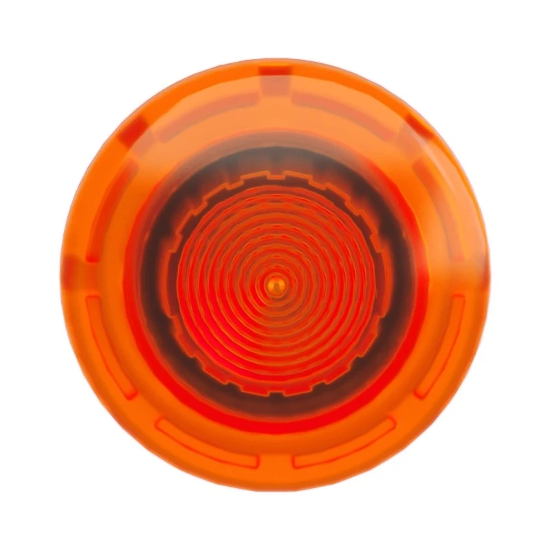 Schneider Electric Harmony XB4 Series Orange Round Spring Return Metal Push Button Head 22mm Cutout ZB4BW453