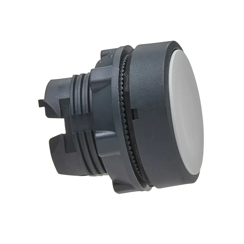 Schneider Electric Harmony XB5 Series White Maintained Push Button Head 22 mm Cutout Diameter IP66 IP67 IP69K ZB5AH01