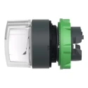 Schneider Electric Harmony Series 3 Position Illuminated Selector Switch Head, 22 mm Cutout, White Handle, IP65 ZB5AK1313
