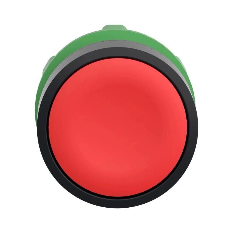 Schneider Electric Harmony XB5 Series Red Maintained Push Button Head, 22 mm Cutout, IP69K, IP67, IP66 ZB5AH04