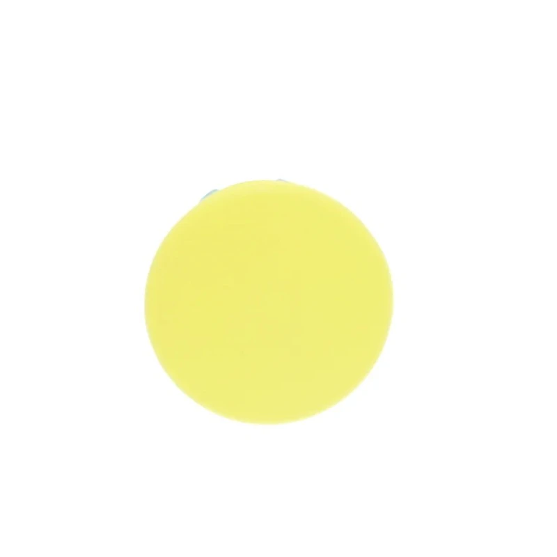 Schneider Electric Harmony XB5 Series Yellow Spring Return Mushroom Shaped Round Push Button Head, 22 mm Cutout, IP66 ZB5AC5