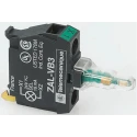 Schneider Electric Harmony Series Light Block LED Indicator White 110-120V ZALVG1