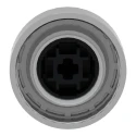 Schneider Electric Harmony XB4 Series Red Spring Return Push Button Head 22 mm Cutout Metal IP66 IP67 IP69K ZB4BA0