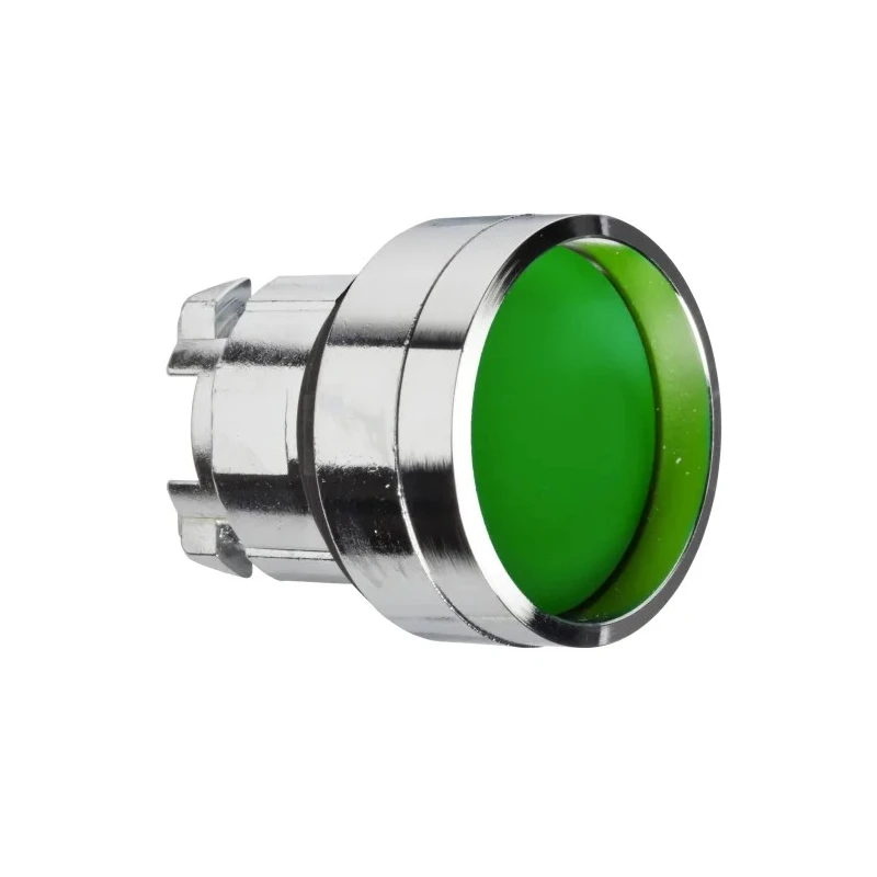 Schneider Electric Harmony XB4 Series Green Spring Return Push Button Head, 22 mm Cutout, IP69K IP67 IP66 ZB4BA36