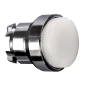 Schneider Electric Harmony XB4 Series White Spring Return Round Push Button Head, 22mm Cutout, IP69K, IP66 ZB4BW11