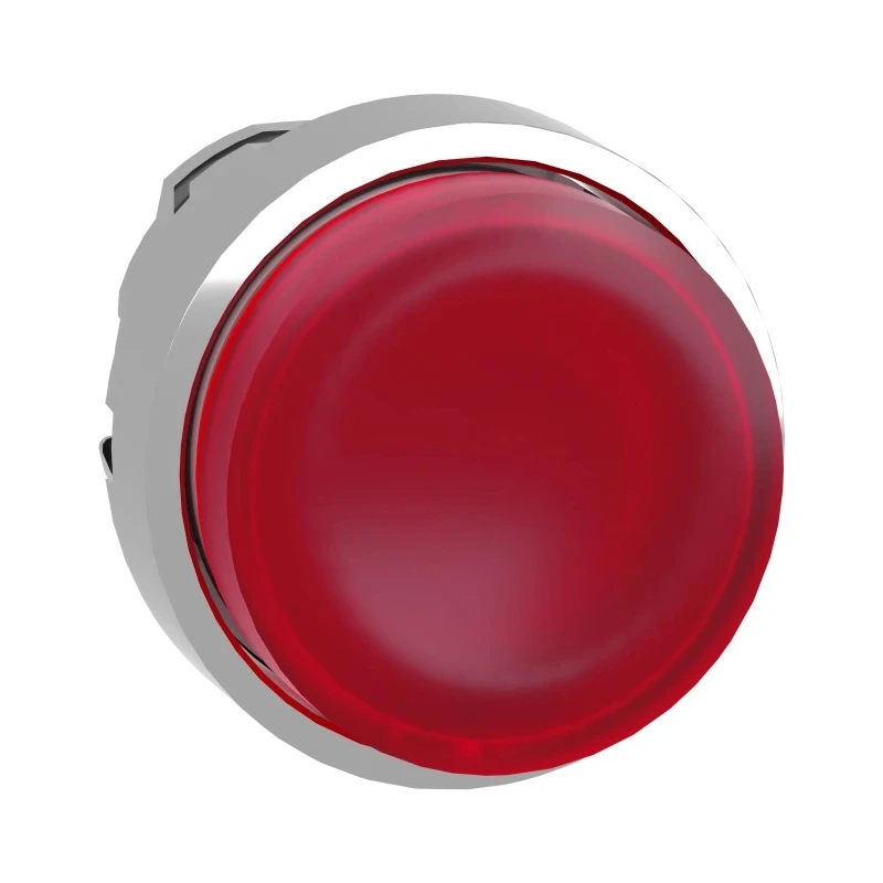 Schneider Electric Harmony XB4 Series Red Spring Return Push Button Head 22 mm Cutout IP69K IP66 ZB4BW143