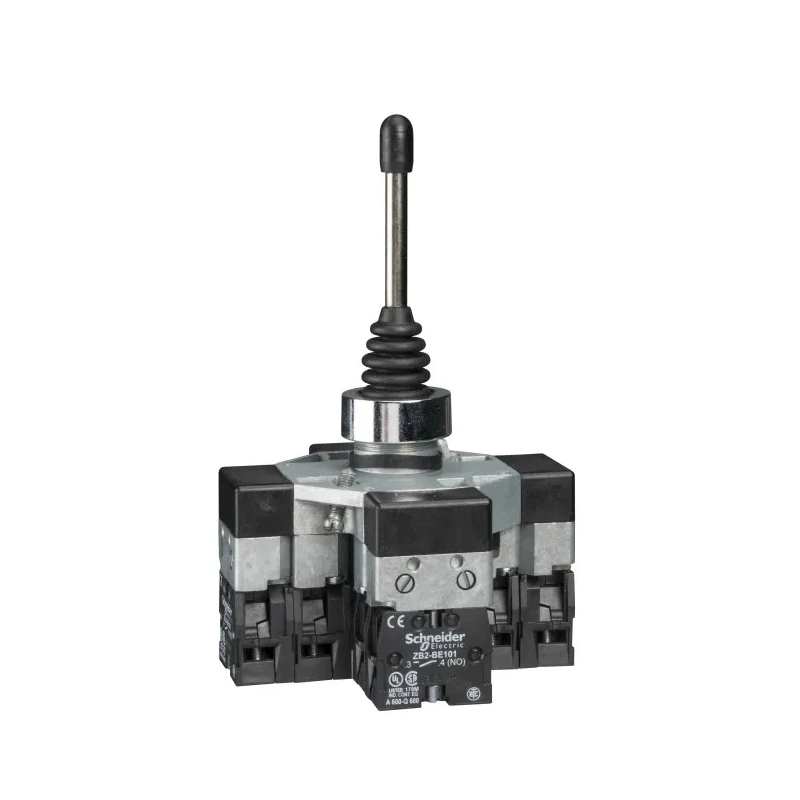 Schneider Electric Harmony XD2 Series 22mm Panel Mount Push Button Switch Stay Put Spring Return DPST IP66 240V AC XD2GA8451