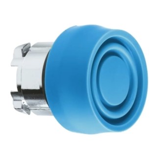 Schneider Electric Harmony XB4 Series Blue Spring Return Push Button Head 22 mm Cutout IP69K IP67 IP66 ZB4BP6S