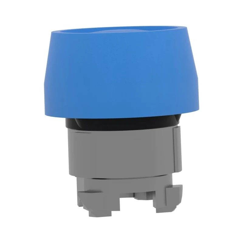 Schneider Electric Harmony XB4 Series Blue Spring Return Push Button Head 22 mm Cutout IP69K IP67 IP66 ZB4BP6S