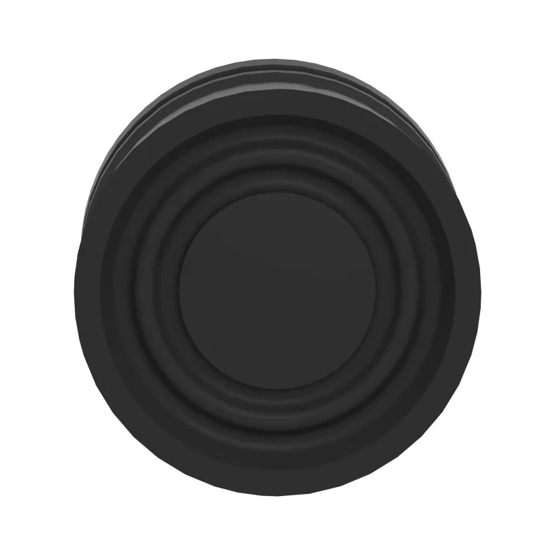 Schneider Electric Harmony XB4 Series Black Metal Round Spring Return Push Button Head 22 mm Cutout ZB4BP2S