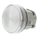 Schneider Electric White Pilot Light Head Panel Mount 22 mm Cutout IP66 IP67 IP69K ZB4BV013S