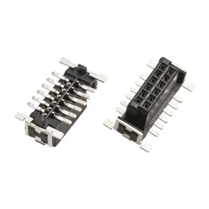 HARTING Har-Flex Series Straight Surface PCB Socket 50-Contact 2 Row 1.27 mm Pitch Solder 15210502601000