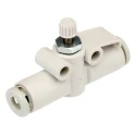 SMC AS Series Speed Controller Flow Controller Tube Nylon 4mm Tube Inlet Outlet, 1 MPa Maximum Pressure AS1002F-04