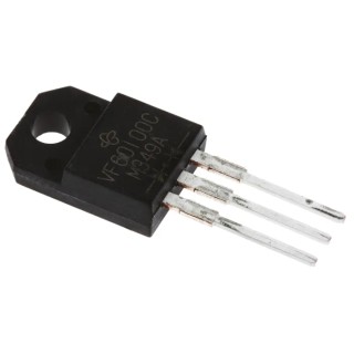 Vishay 100 V 60 A Schottky Diode, 3-Pin Through Hole TO-220F Package VF60100C-M3/4W