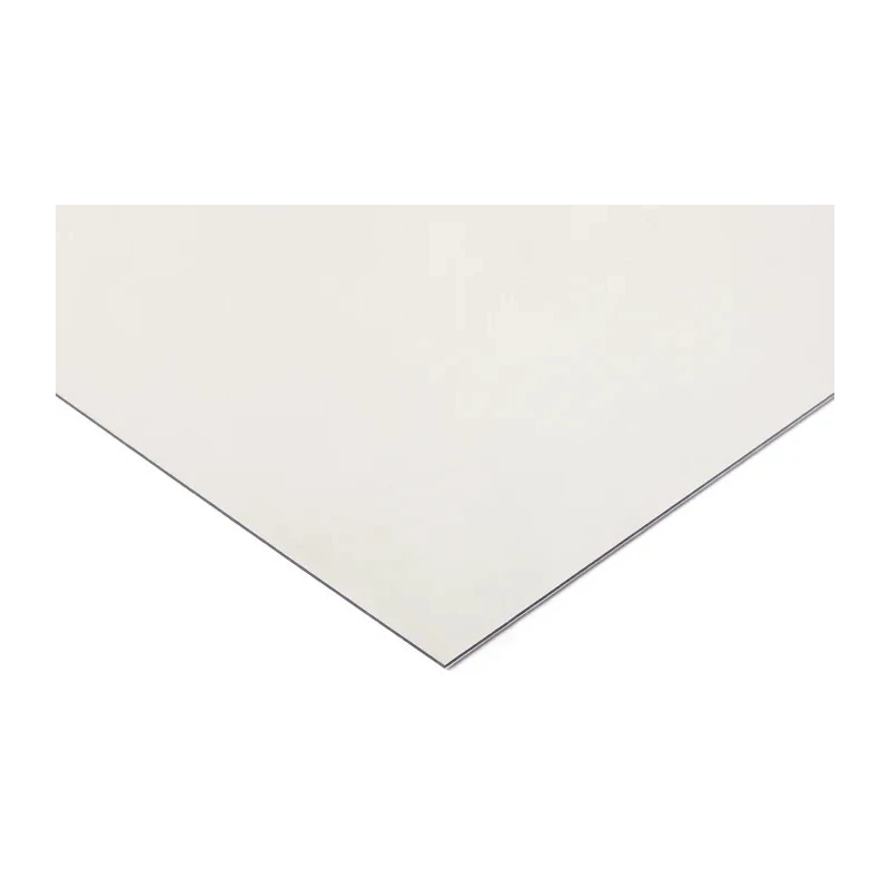 RS PRO Mirror White Polycarbonate Plastic Sheet 600 mm x 600 mm x 3 mm 748-1308