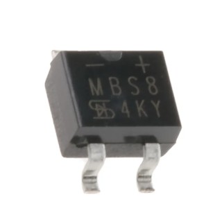 Taiwan Semiconductor Bridge Rectifier 800 V 35 A 4-Pin Surface Mount MBS Series MBS8