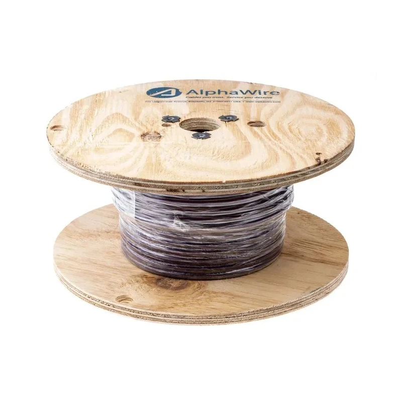 Alpha Wire Alpha Essentials Data & Bus Cable Series Data Cable 1 Pairs 2 Cores 0.35 mm² 30 m 300V Flame Resistant 6463 VI005