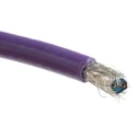 Alpha Wire Alpha Essentials Data & Bus Cable Series Data Cable 1 Pair 2 Cores 0.32 mm² 30 m Purple Sheath 6462 VI005
