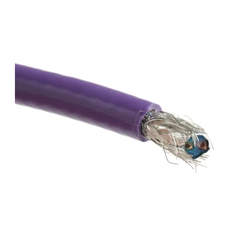 Alpha Wire Alpha Essentials Data & Bus Cable Series Data Cable 1 Pair 2 Cores 0.32 mm² 30 m Purple Sheath 6462 VI005