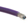 Alpha Wire Alpha Essentials Data & Bus Cable Series Data Cable 1 Pair 2 Cores 0.32 mm² 30 m Purple Sheath 6462 VI005
