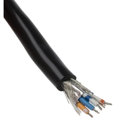 Alpha Wire Alpha Essentials Data & Bus Cable Series Data Cable 2 Pairs 4 Cores 0.456 mm² 30 m Black Sheath 6455 BK005
