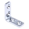 ROCA Stainless Steel Mounting Bracket 30x12 mm 4-Hole Bracket for Chairs, Cladding Uprights, Trusses, Rafter Anchors 749-1686