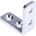 ROCA Stainless Steel Mounting Bracket 30x12 mm 4-Hole Bracket for Chairs, Cladding Uprights, Trusses, Rafter Anchors 749-1686
