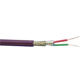 Alpha Wire Alpha Essentials Data & Bus Cable Series Data Cable 1 Pair 2 Core 0.35 mm² 305 m Violet Sheath Foam 6463 VI001