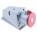 Amphenol Industrial Wall Mount Industrial Power Connector 63A 415V 3P+N+PE IP44 Polybutylene Terephthalate Tough & Safe IP44