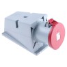 Amphenol Industrial Wall Mount Industrial Power Connector 63A 415V 3P+N+PE IP44 Polybutylene Terephthalate Tough & Safe IP44