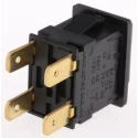 Arcolectric (Bulgin) Ltd 8300 Series Miniature Momentary Push Button Switch, Panel Mount, DPDT, IP65, 12.9 mm H8351ABAAAB