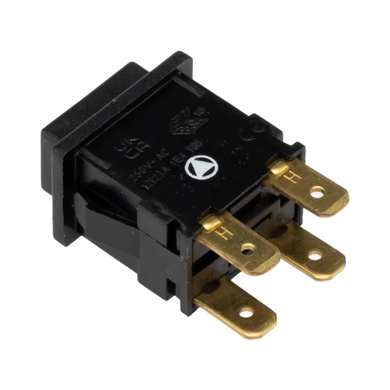 Arcolectric (Bulgin) Ltd 8300 Series Miniature Momentary Push Button Switch, Panel Mount, DPDT, IP65, 12.9 mm H8351ABAAAB
