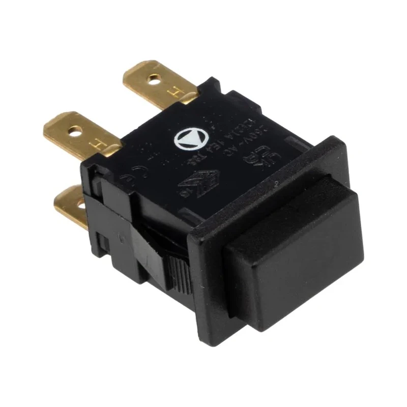 Arcolectric (Bulgin) Ltd 8300 Series Miniature Momentary Push Button Switch, Panel Mount, DPDT, IP65, 12.9 mm H8351ABAAAB