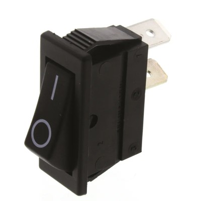 Arcolectric (Bulgin) Ltd SPST On-Off On-Off Rocker Switch Panel Nylon Housing 16A 24V DC IP40 C1300ALAAAB