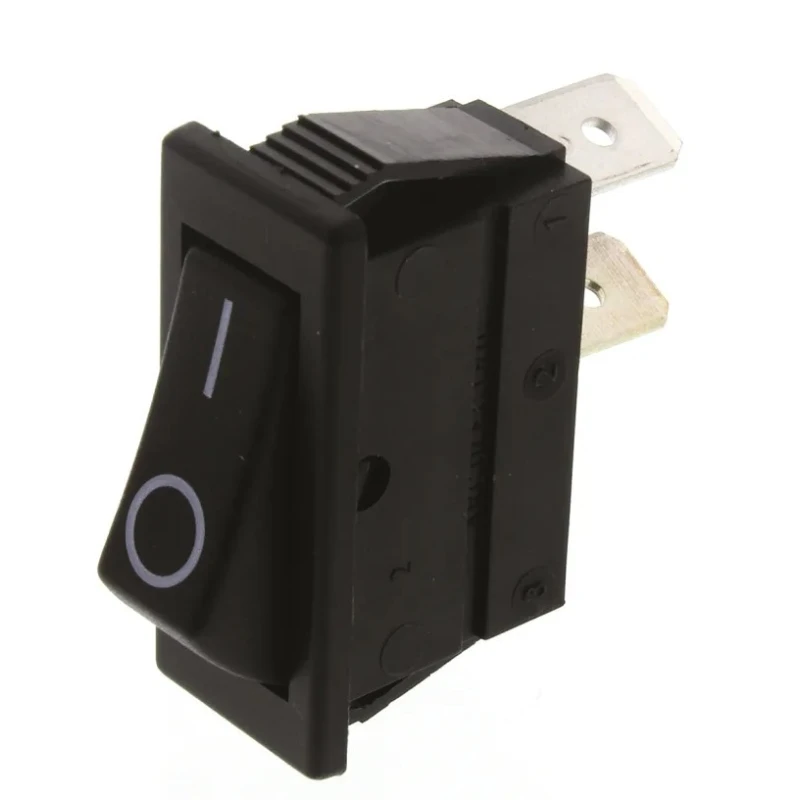 Arcolectric (Bulgin) Ltd SPST On-Off On-Off Rocker Switch Panel Nylon Housing 16A 24V DC IP40 C1300ALAAAB
