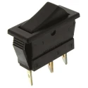Arcolectric (Bulgin) Ltd SPST Rocker Switch Panel 30x11 mm Nylon Housing 16A 85°C IP40 C1520ALAAEB