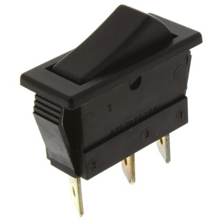 Arcolectric (Bulgin) Ltd SPST Rocker Switch Panel 30x11 mm Nylon Housing 16A 85°C IP40 C1520ALAAEB