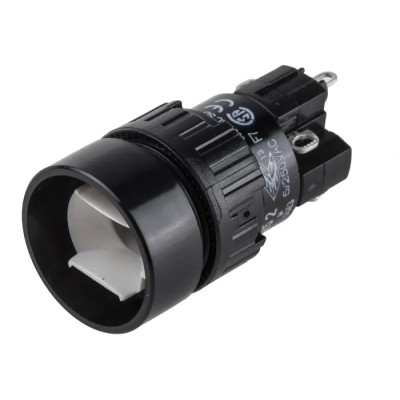 EAO Illuminated Push Button Switch 42V AC/DC 0.1A Momentary Action Self-Extinguishing Housing 31-131.0252