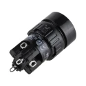EAO Illuminated Push Button Switch 42V AC/DC 0.1A Momentary Action Self-Extinguishing Housing 31-131.0252