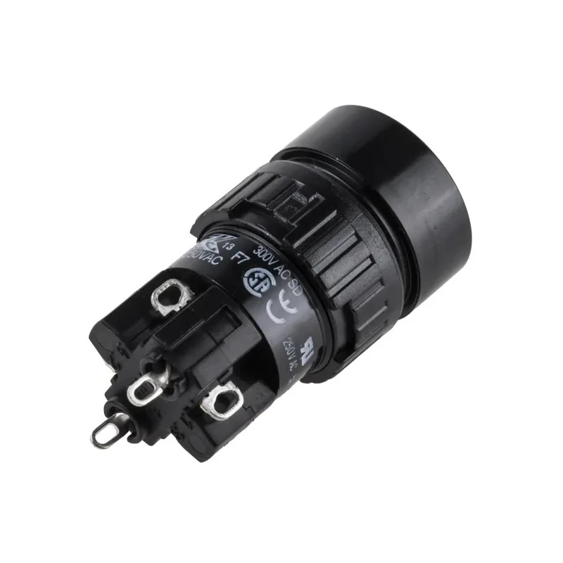 EAO Illuminated Push Button Switch 42V AC/DC 0.1A Momentary Action Self-Extinguishing Housing 31-131.0252